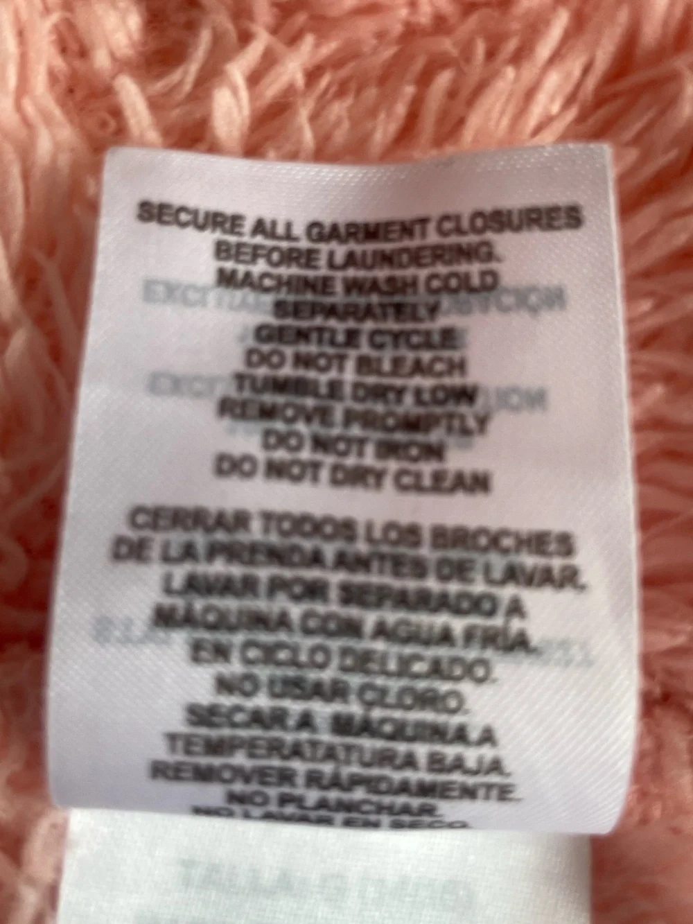 Eddie Bauer Kids High Pile Pink Sherpa Fleece Hooded Jacket - Size 14/16